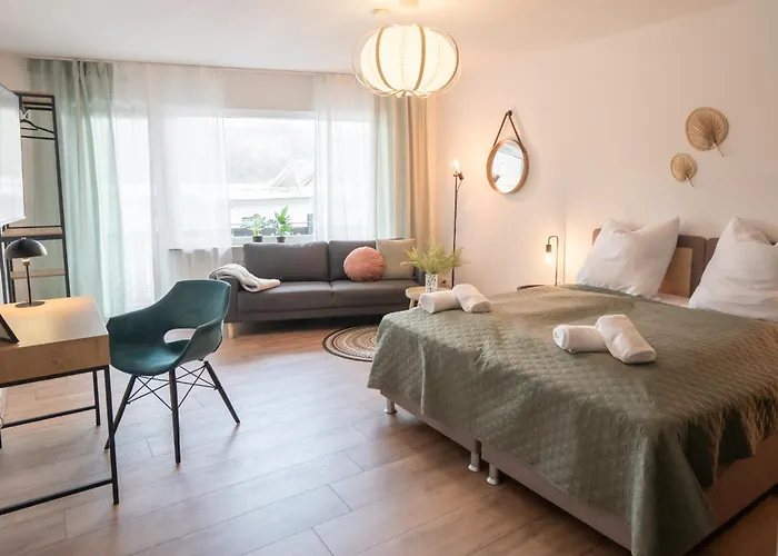 公寓 Ddhomes Lahnliebe App 01 - Balkon,therme,smarttv *